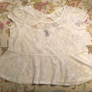 Torrid knot babydoll top.